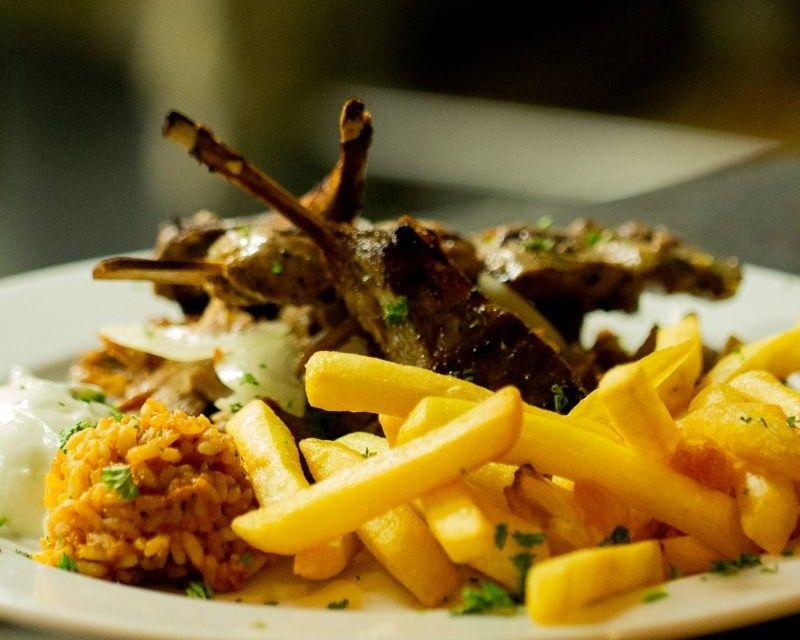 Foto van Greek Cuisine Agora met daarop Lamskoteletten